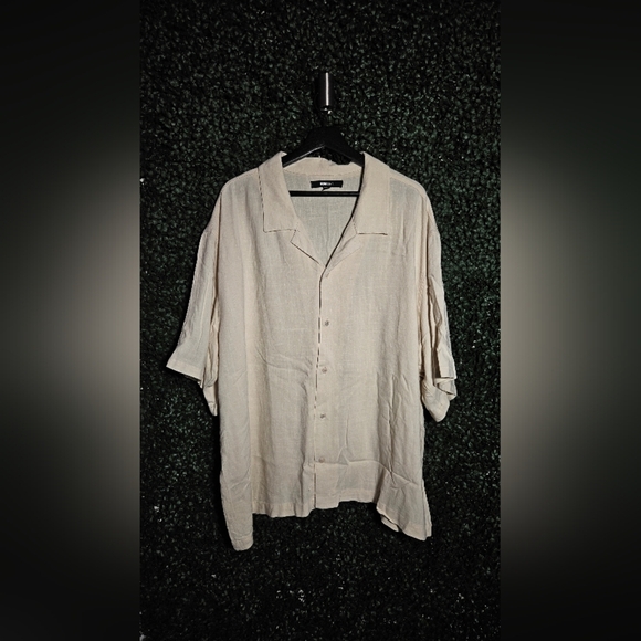 Men's Cream Shirt - Picture 1 of 4